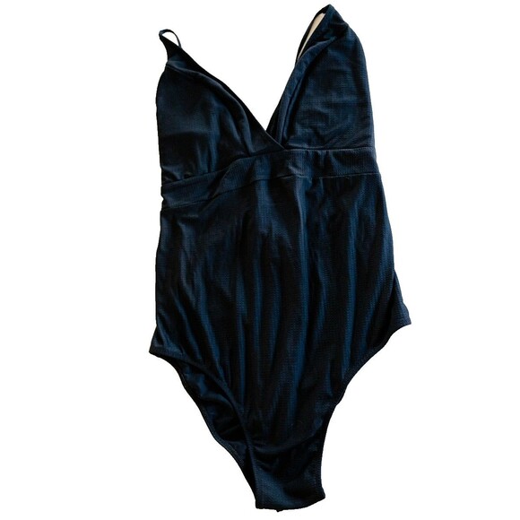Vineyard Vines Black one piece bathing suit 3X swim - Picture 1 of 8